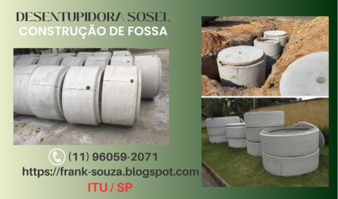 Construção de Fossa em Itu / Salto